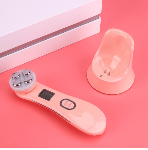 Professional RF 5 In 1 Micro current Facial Skin Tightening Lift Machine EMS RF Face Skin Lifting Device