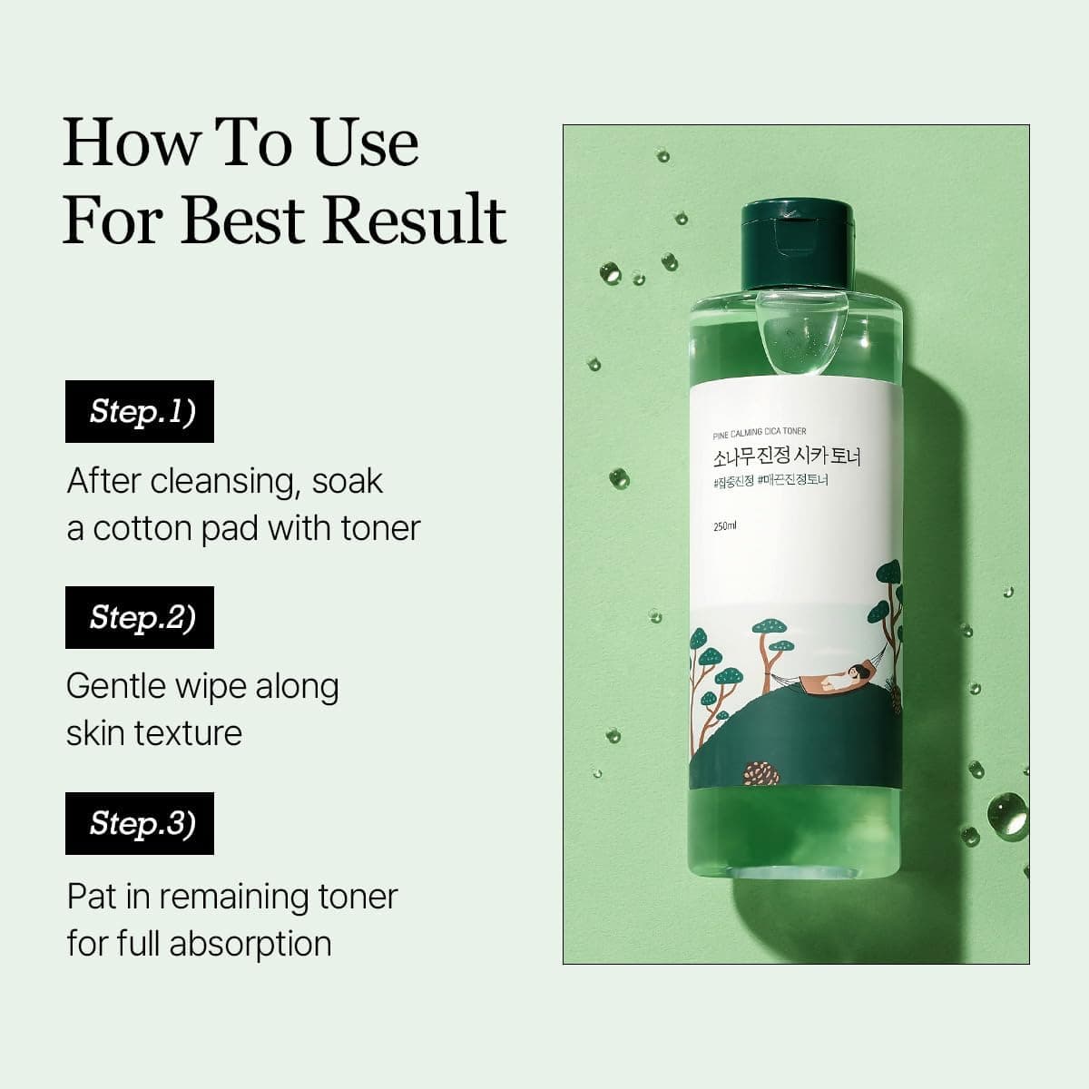 ROUND LAB Pine Calming Cica Toner 250ml