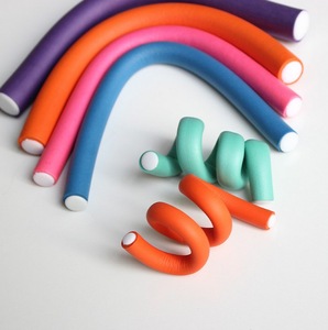 Rubber light hair roller flex rods hair curler rollers