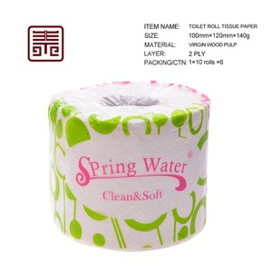 Soft Bathroom Tissue Toilet Paper Embossing Toilet Tissue