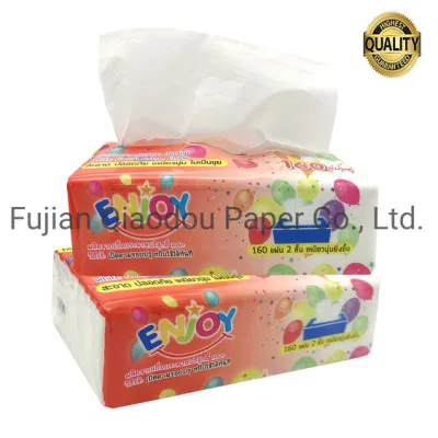 Soft Paper Towels High Quality 2 Ply Soft Pack Facial Tissue Paper