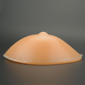 Soft Silicone Fake Breast Forms Artificial Breast Chest Without Strap