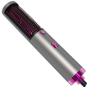 ULELAY Custom LOGO Hair Dryer Brush 3 in 1 Hot Air Straightener Curler Function Hair Styler Anti-Scald Perfect Hot Air Brush