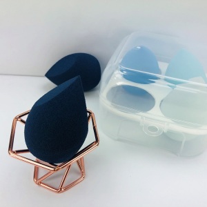 Wholesale Private Label Cosmetic  Best Two Side Cut Puff Makeup Puff Sponge