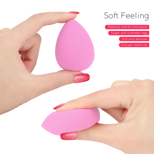 Wholesale Private Label Custom Waterdrop Makeup Blender Sponge Soft Beauty Cosmetic Makeup Sponge Puff