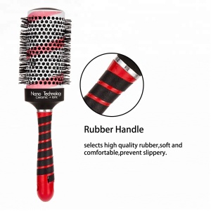 Wholesale Professional Salon Hair Beauty Round Brush Nylon Ceramic Hair Brush