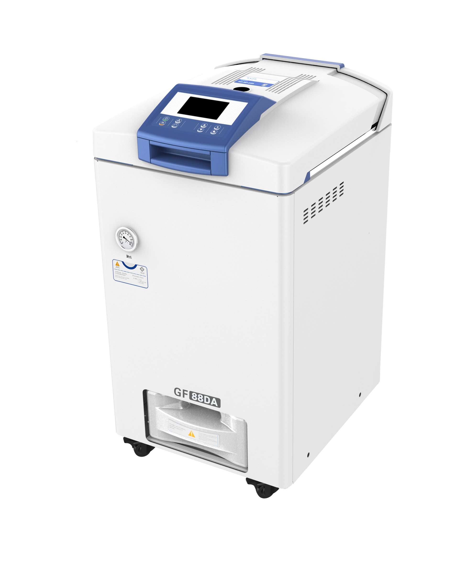 Zealway China Laboratory Vertical Autoclave 88L Steam Sterilizer with CE-PED certificate