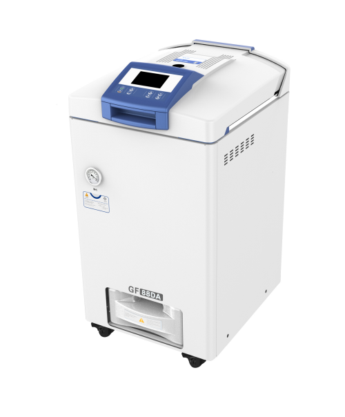 Zealway China Laboratory Vertical Autoclave 88L Steam Sterilizer with CE-PED certificate
