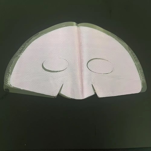 Pink Whitening Collagen Face Mask Film - Korean Moisturizing