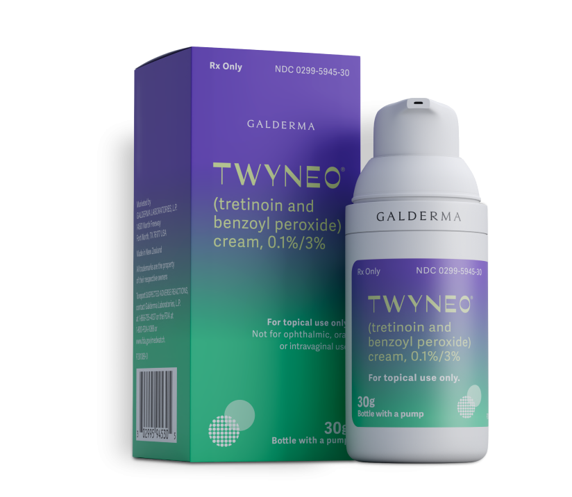 TWYNEO® (tretinoin and benzoyl peroxide) Cream, 0.1%/3%