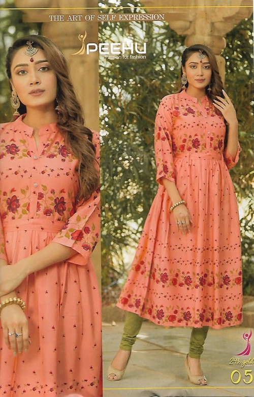 Women's Dress Indian ( Kurti ) - SKU: A00138 Size: XXL (In Stock: 1Pc)