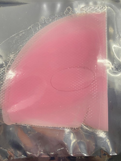 Pink Whitening Collagen Face Mask Film - Korean Moisturizing