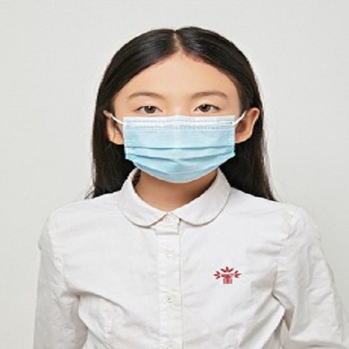 Disposable melt-blown mask student breathable three-layer children's daily protective mask