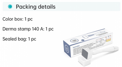 Derma Roller In Stock Microneedle Derma Roller DRS140A derma roller skin