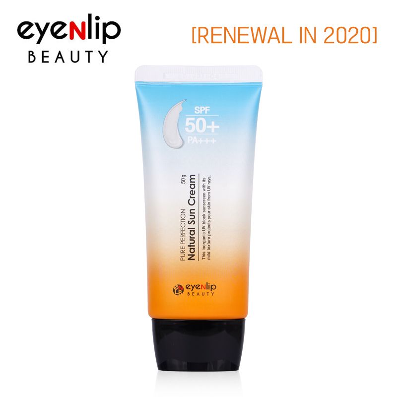 [EYENLIP] Pure Perfection Natural Sun Cream (SPF50+/PA+++) 50g [Renewal in 2020] - Korean Skin Care Cosmetics
