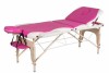 3 section wooden mix color massage table