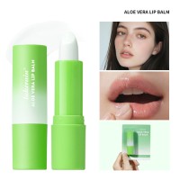 Plant Extract Aloe Lip Balm, Moisturizing Hydrating Lip Treatment, Gentle Lip Protectant for Daily All‑Season Lip Care