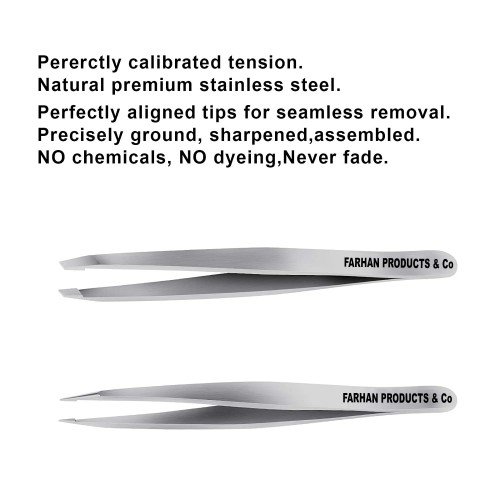 Tweezers for Eyebrows Tweezers Set for Ingrown Hair Removal Professional Brow Remover Tools for Women and Girls Hair Plucking