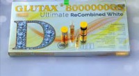 Glutax 8000000GS ultimate recombined white glutathione injection