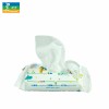 10 pieces Cleaning OEM custom  wet wipe lid alcohol free spunlace non woven fabric for wet wipes 10 pieces