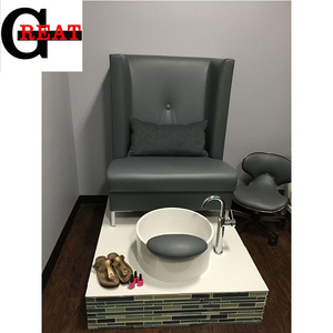 2019 Luxury Beauty SPA Pedicure Chair / Nail Bench / Foot Station / Electric Massage Equipment For Wholesale