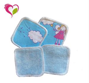 2021 Rmover Pads Pattern Prints Bamboo Cotton Washable Deep Cleansing Makeup Remover Cotton Pads