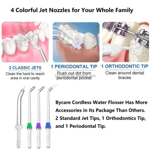 300ml professional electric dental water flosser with 2 mintues timer