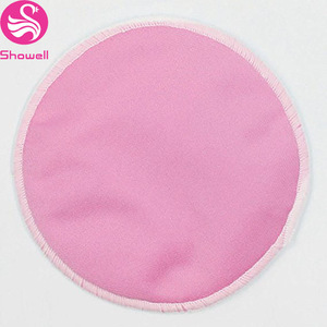 Amazon Supplier High Quality Reusable Washable rounds Bamboo Cotton fleece makeup Remover Pads with Hook