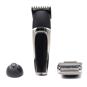 Anbolife New Professional 3 in1 Deluxe Groomer Set Led Display Rechargeable Electric Men Hair/Beard/Nose Trimmer/Clipper Set