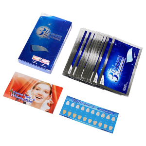 Approved 28pcs Non Peroxide Tooth Whitening Strips Private Label