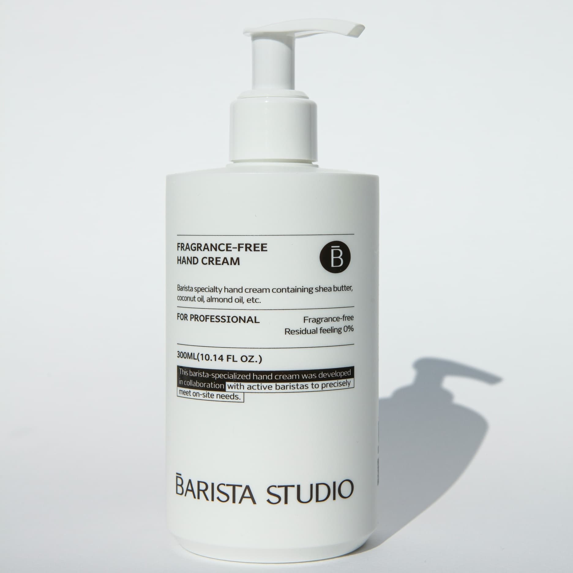 Barista Studio Fragrance-Free Hand Cream 300ml