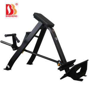 Black T Bar Row Back Row Commercial Gym Equipment