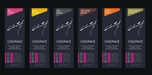 Colorace easy color wax treatment do hair dyeing and treatment no need peroxid no irritation strengthen hair shiny