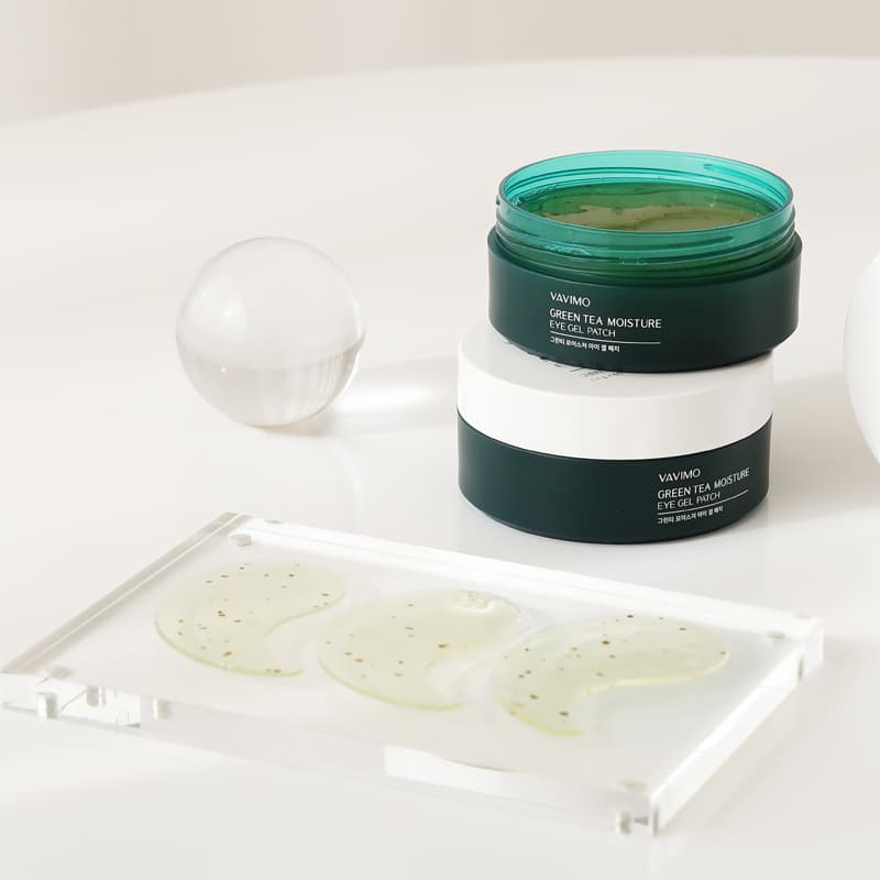 [COSMETIC]VAVIMO_Green Tea Moisture Eye Gel Patch / Eye patch/Eye cream/ Skincare/Eyecare
