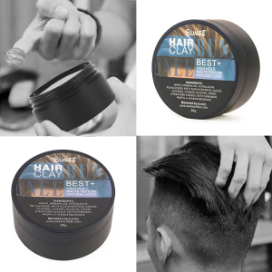 Custom Label mens fashion matte texture hair styling product wax clay