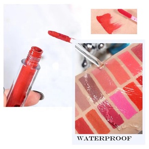 Customize organic lipstick matte private label lip gloss make your own brand liquid  lipstick