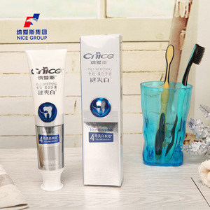 Customized supplier toothpaste transparent the