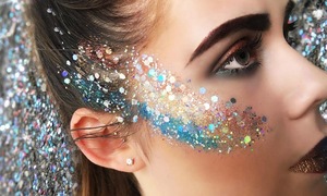 Eco-friendly Non-toxic Body Art Glod Sliver Glitter