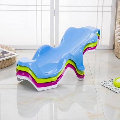 Eco-Friendly Plastic Colorful Baby Bath Tub Support Seat Shower Chair