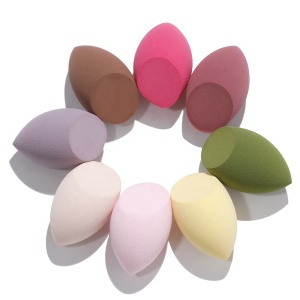 Factory Direct Hydrophilic Foam Face Cosmetic Puff Make Up Foundation Blending Blender Beauty Latex Free Makeup Sponge