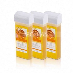 Factory wholesale beauty Skin Roll-on cartridge wax high quality beauty paraffin honey depilatory hot wax