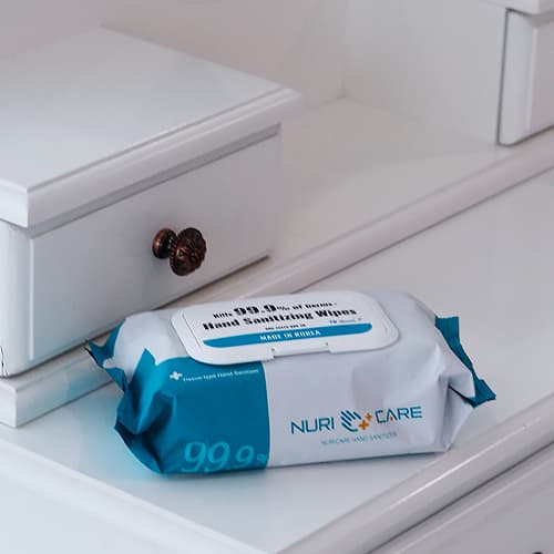 FDA registered Hand Sanitizing Wipes