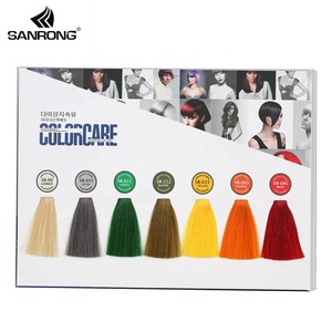 Free Sample No Ammonia No Peroxide Professional Liquid Semi Permanent Hair Dye  Korea Private Label Product Hair Care color