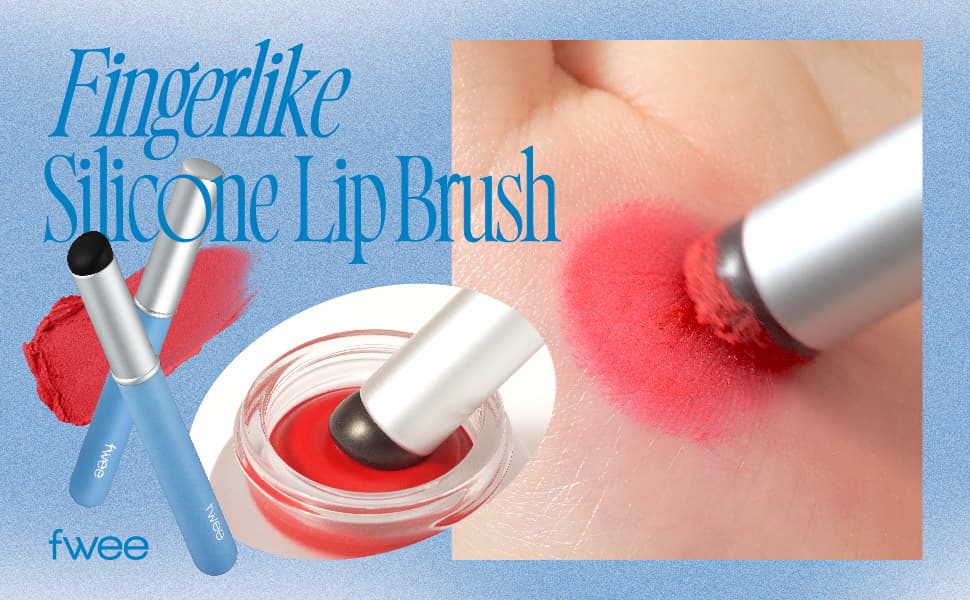 [fwee] Fingerlike Silicone Lip Brush
