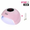 Home Used Nail Tooling 36w Power Intelligent Infrared Induction Gel Drier USB Charging Portable Nail Lamp Uv Led Electric a Year