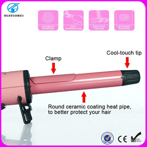 Korean hair care products led rotating hair curler hair curling iron