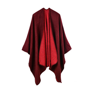 low price stock winter cashmere woolen scarf cashmere shawls long cape