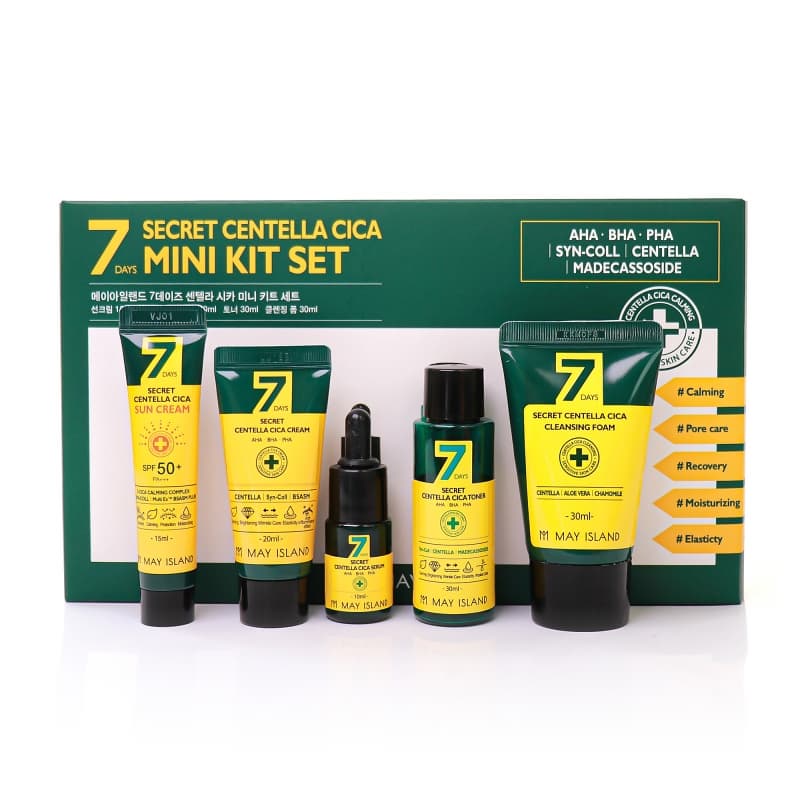 [MAY ISLAND] 7DAYS SECRET CENTELLA CICA MINI KIT SET