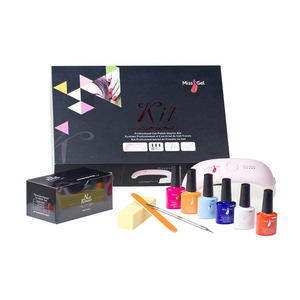 Miss Gel nails supply and manicure LED Gel starter kit