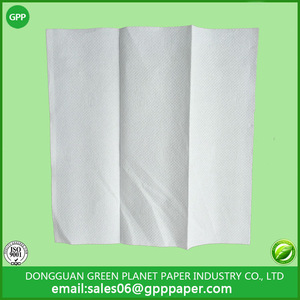 Multifold virgin wood pulp paper hand towel